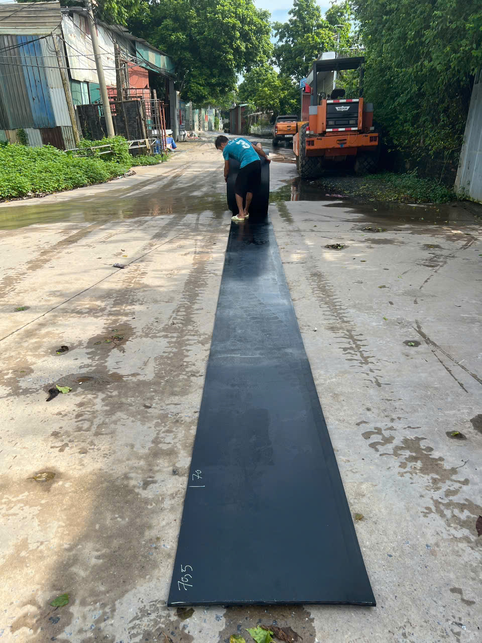 Hình ảnh thi công băng tải thực tế - Băng Tải Tín Phát - Công Ty Cổ Phần Thiết Bị Vật Tư Tín Phát